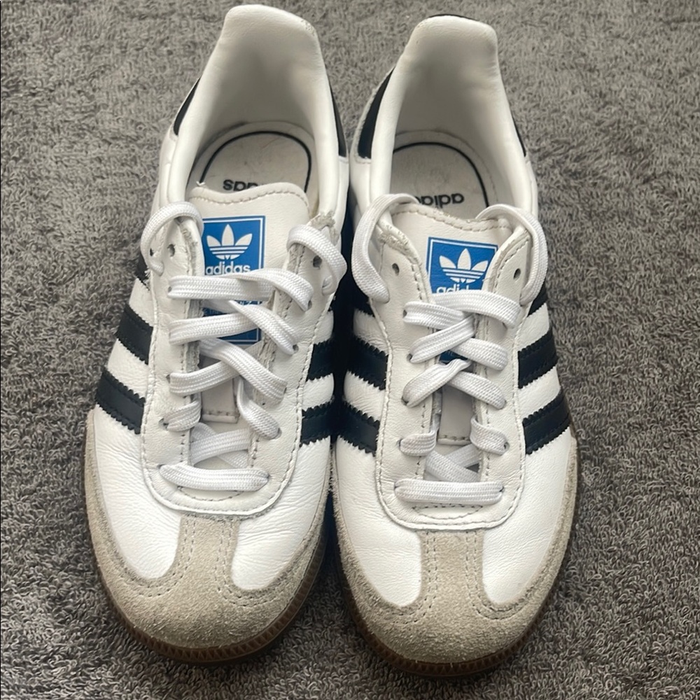 Adidas White and Black Sneakers